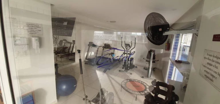 Imagem Apartamento com 1 dormitório à venda, 92 m² por R$ 480.000 - Tupi - Praia Grande/SP