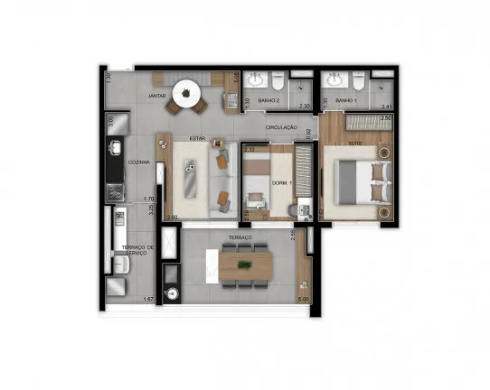 Imagem Apartamento com 3 Quartos à Venda, 90 m² em Butantã - São Paulo