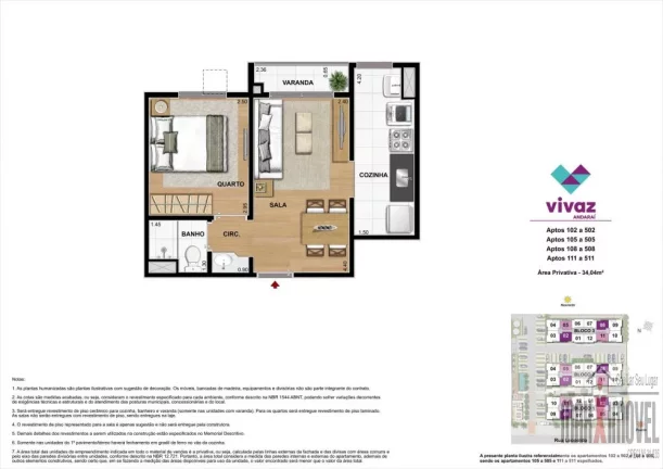Imagem Apartamento de 1 quarto no Andaraí Infraestruturado