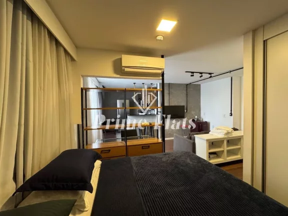 Imagem Flat disponível para locação no Mercure São Paulo Vila Olímpia com 48m² 1 dormitório e 1 vaga