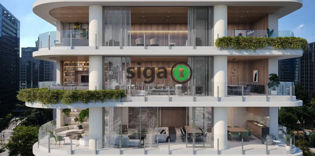 Imagem Apartamento à venda no Itaim Bibi com 4 Suítes e 5 Vagas - São Paulo