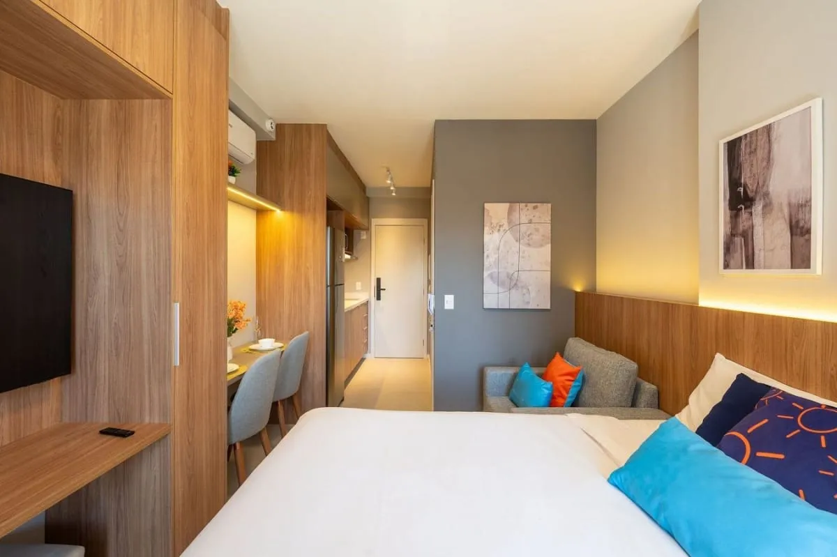 Imagem Apartamento com 1 Quarto para alugar, 25m² - Perdizes