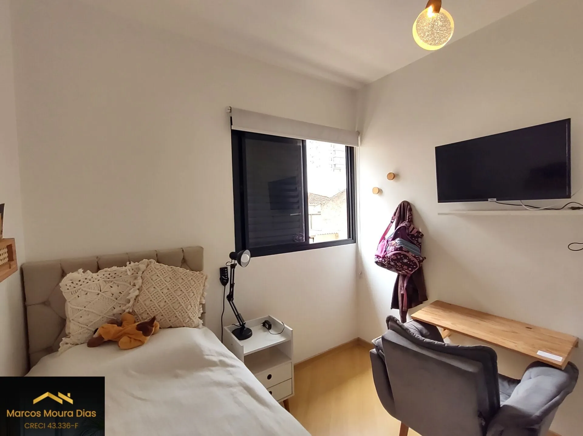 Imagem Apartamento Vila Olímpia com 65 m², Sala com Varanda, 2 Dormitórios, Ar Condicionado, 1 Vaga, Edifício com Portaria 24 hs