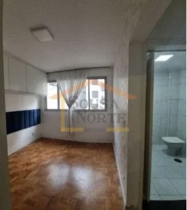 Imagem Apartamento 1 dormitório, sala espaçosa para 2 ambientes (em L), cozinha, banheiro e área de serv...