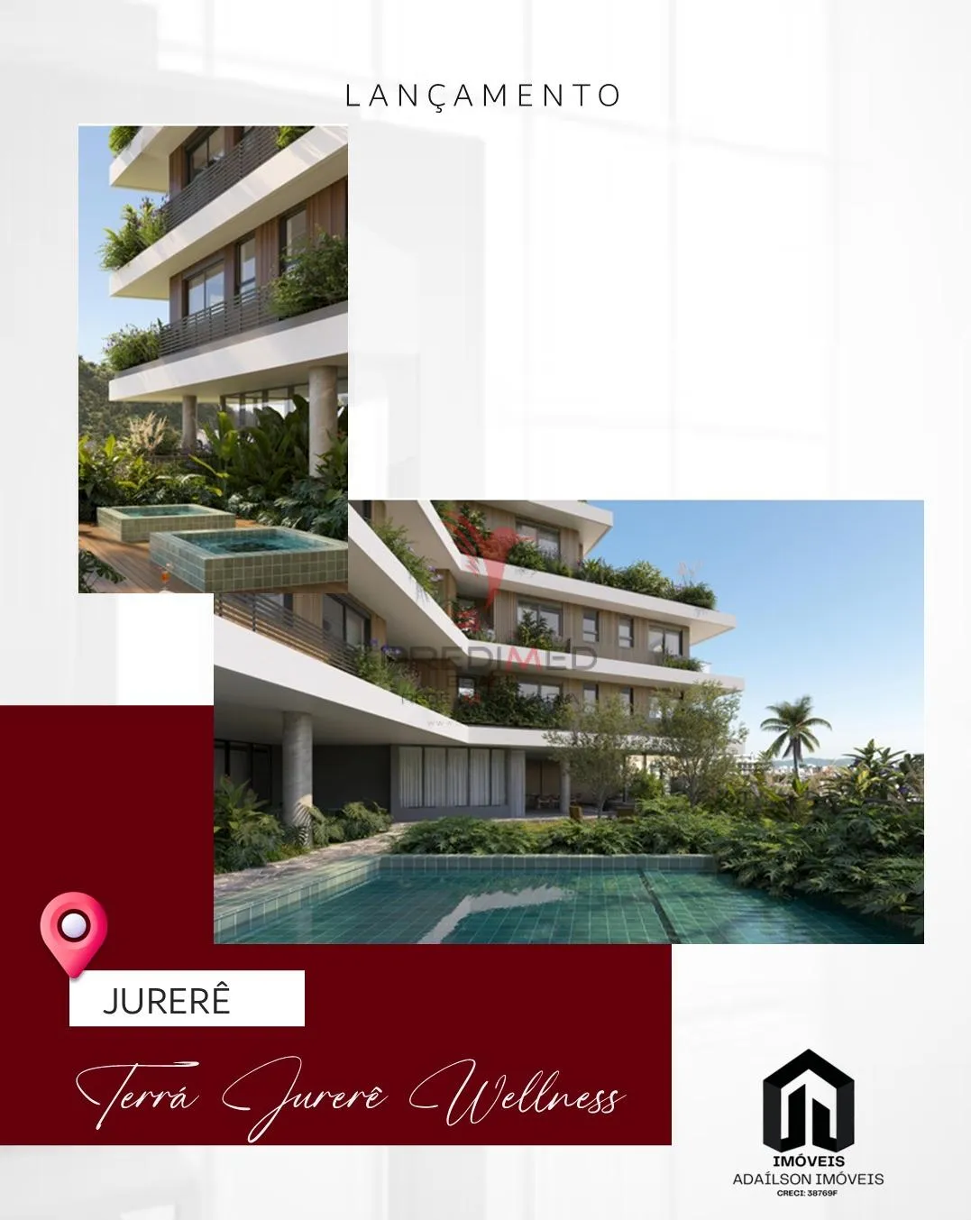 Imagem Unidades habitacionais do Terrá Jurerê Rua das Piraúnas, Jurerê, Florianópolis - SC Brasil