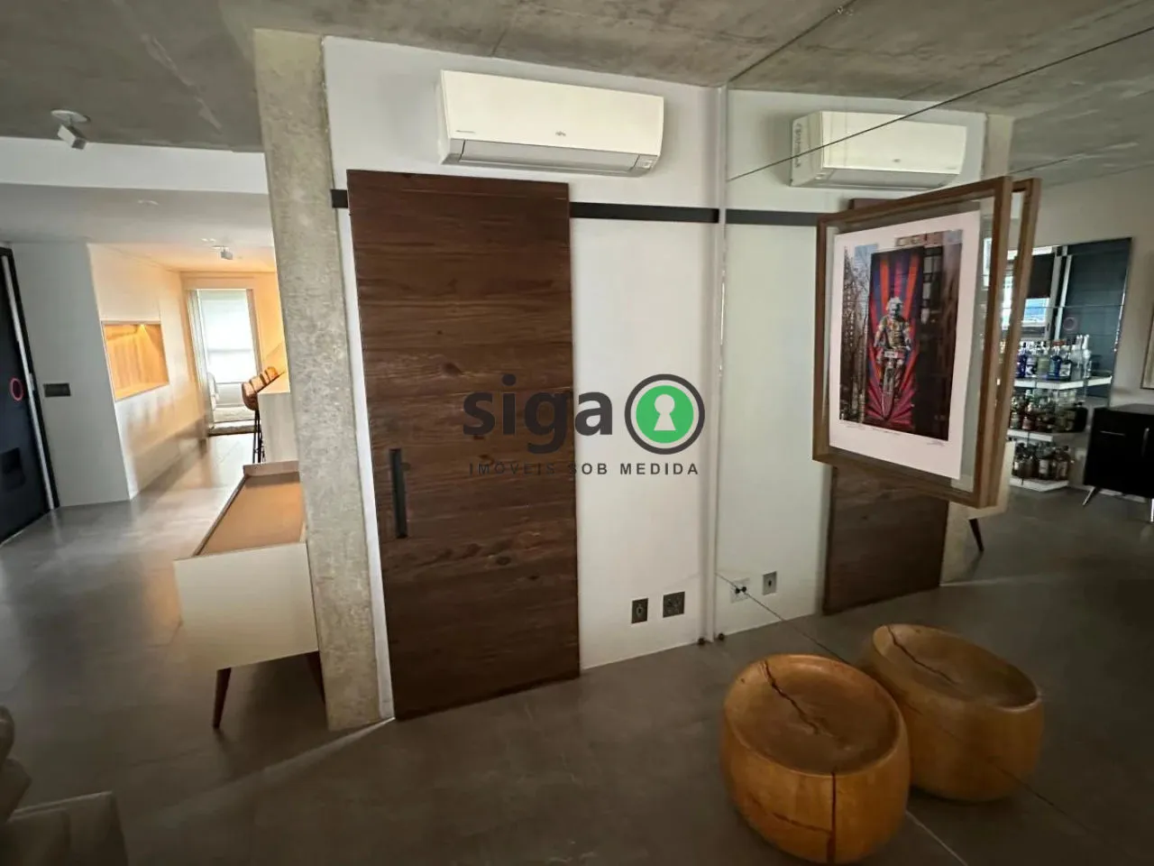 Imagem Apartamento no Brooklincom, 90 metros, 1 Dormitório, 2 Vagas