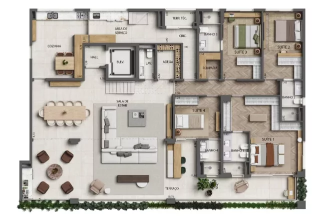 Imagem Apartamento à venda no bairro Moema - São Paulo/SP