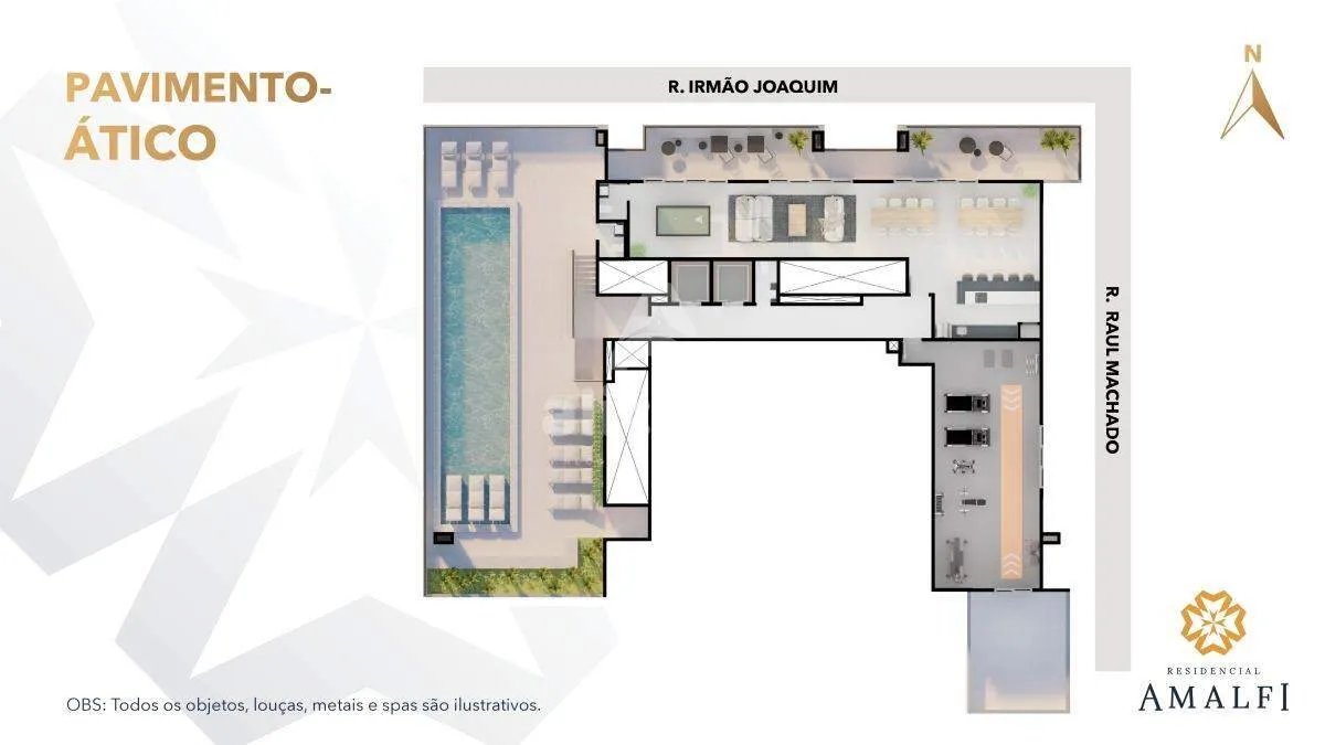 Imagem Apartamento à venda com 2 quartos 2 suítes, 66,92m² em Centro Florianópolis