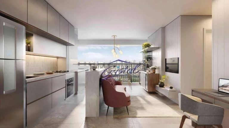 Imagem Apartamento à venda, 49 m² por R$ 529.671,00 - Barra Funda - São Paulo/SP