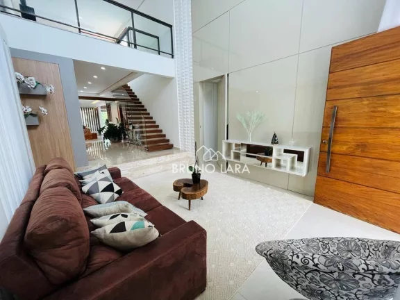 Imagem Casa com 4 dormitórios à venda, 500 m² por R$ 1.950.000,00 - Condomínio Serra Verde - Igarapé/MG