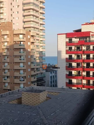 Imagem Apartamento com 1 dormitório à venda, 55 m² por R$ 350.000,00 - Tupi - Praia Grande/SP
