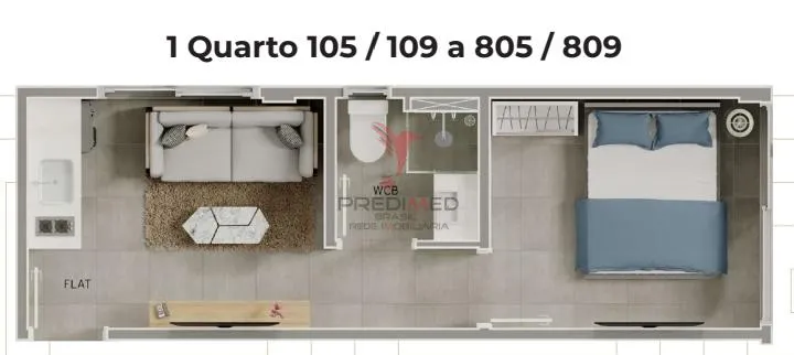 Imagem Flat no Jardim Oceania, perto da praia. Oportunidade, bem abaixo da tabela da construtora