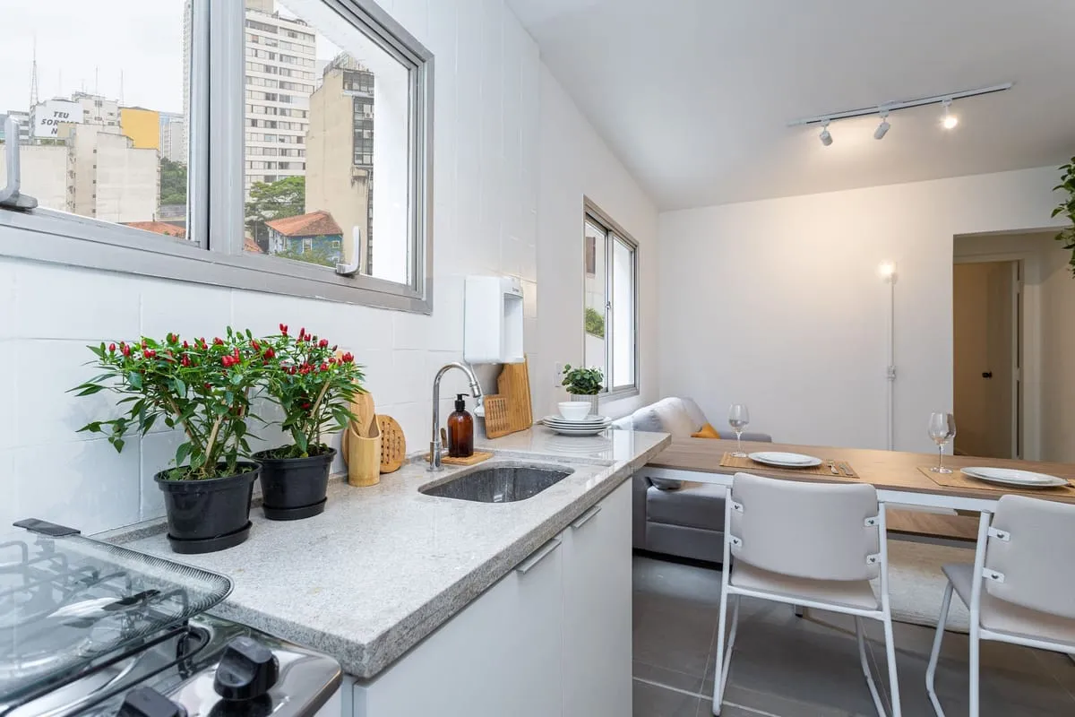Imagem Apartamento com 1 Quarto para alugar, 32m² - Consolação