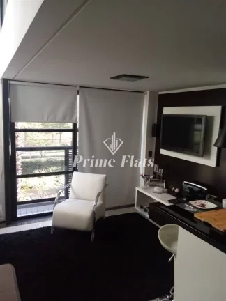 Imagem Flat disponível para venda no Condomínio Edifício Urbano Duplex na Vila Nova Conceição, com 100m², 1 dormitório e 1 vaga de garagem