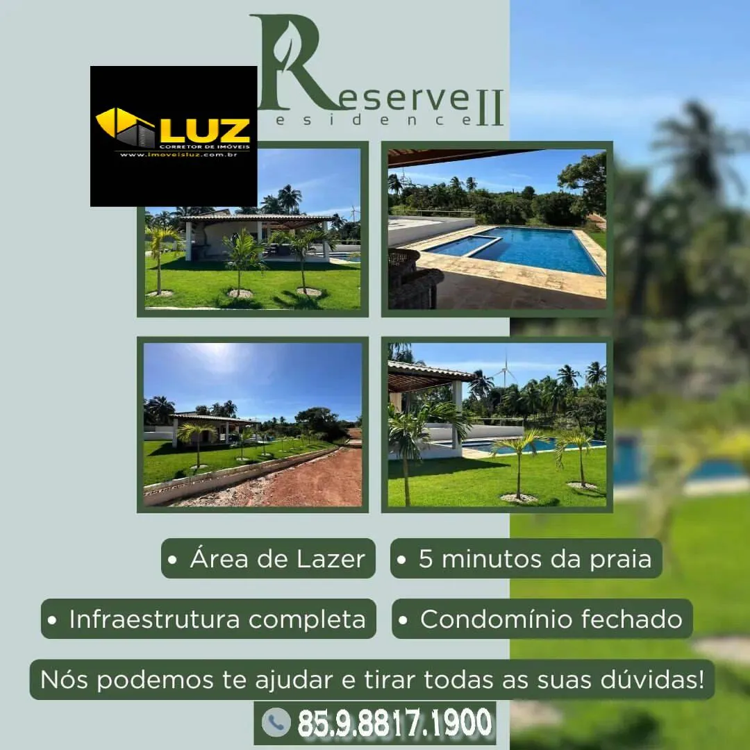 Imagem Condomínios Reserve 1 e 2 - Oportunidade Única em Paracuru