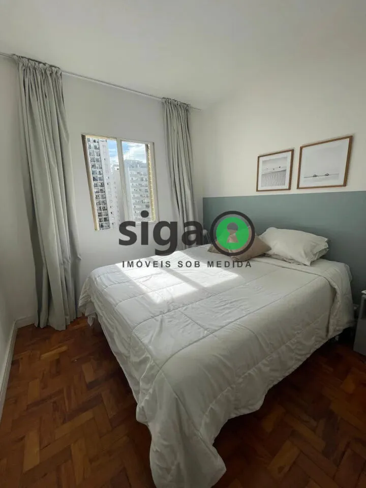 Imagem Apartamento mobiliado de 76m, 2 quartos e 1 vaga para locação na Vila Olímpia