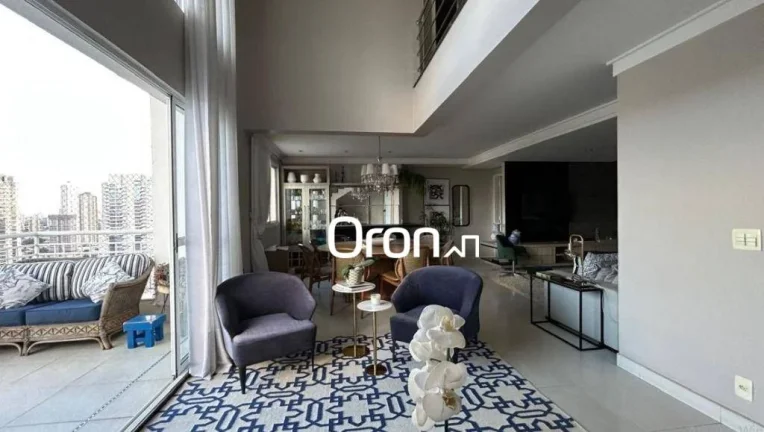 Apartamento Duplex mobiliado com 3 dormitórios à venda, 180 m² por R$ 1.650.000 - Setor Bueno - Goiânia/GO