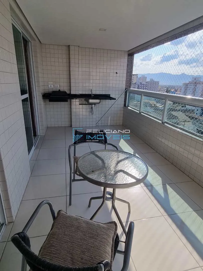 Imagem Apartamento com 2 quartos, Guilhermina, Praia Grande - R$ 598 mil, Cod: 4956