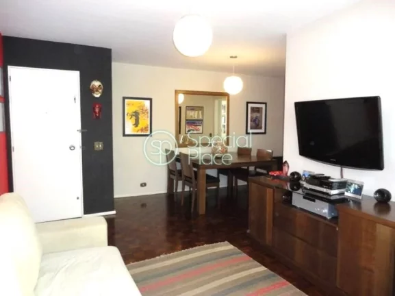 Imagem Ótimo apartamento à venda em Moema Pássaros - Área: 107m² - 03 dormitórios - sendo 01 suíte -...