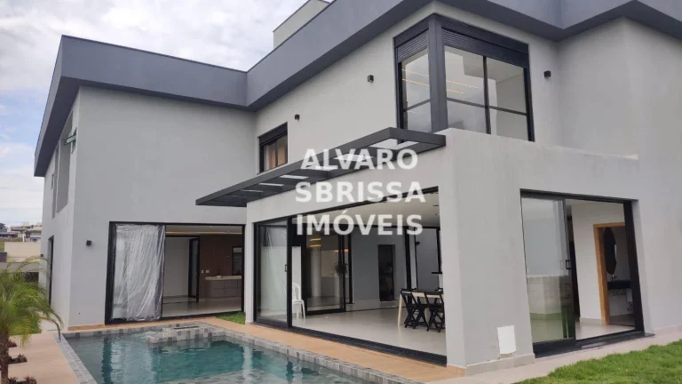Imagem Casa nova à venda com 4 dormitórios 4 suítes à venda 711 m² no Condomínio Campos de Santo Antônio II em Itu SP