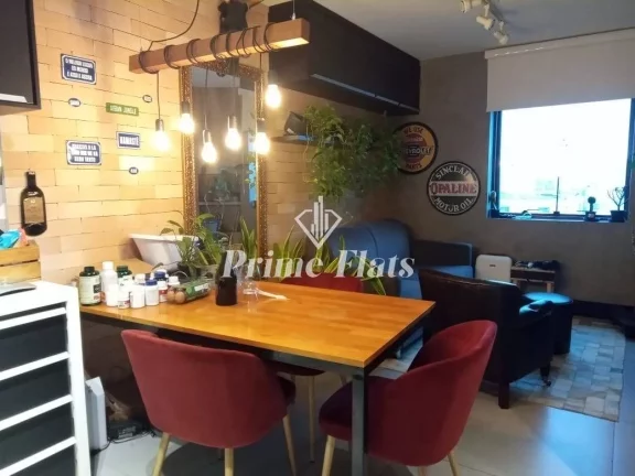 Foto do imóvel Flat disponível para venda no Green Place Ibirapuera, com 38m², 1 dormitório e 1 vaga em Rua Doutor Diogo de Faria