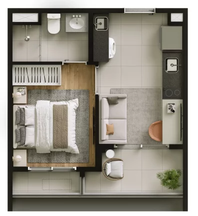 Imagem Apartamento em Cidade Monções - São Paulo SP