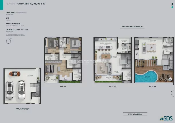 Imagem Casas Alto Padrão - 4 Ilhas