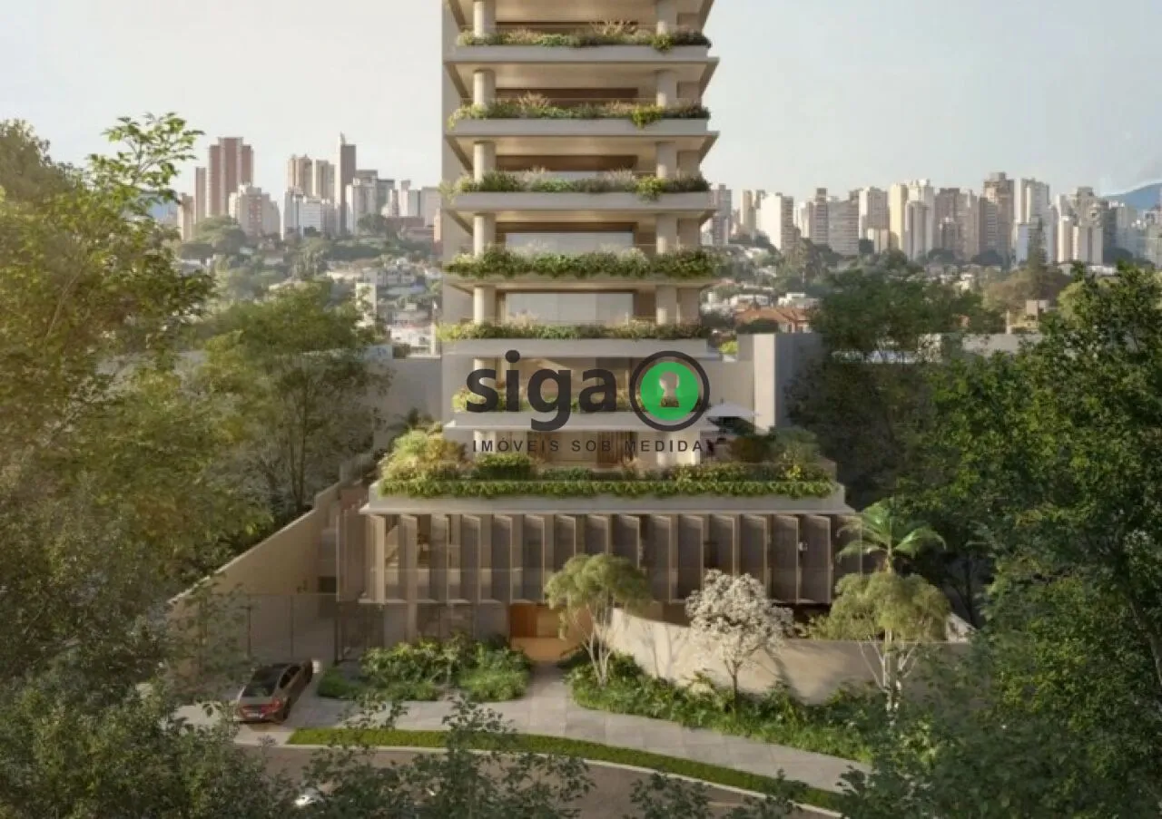 Imagem Cobertura Duplex à venda em Higienópolis com 4 Suítes e 5 Vagas em São Paulo
