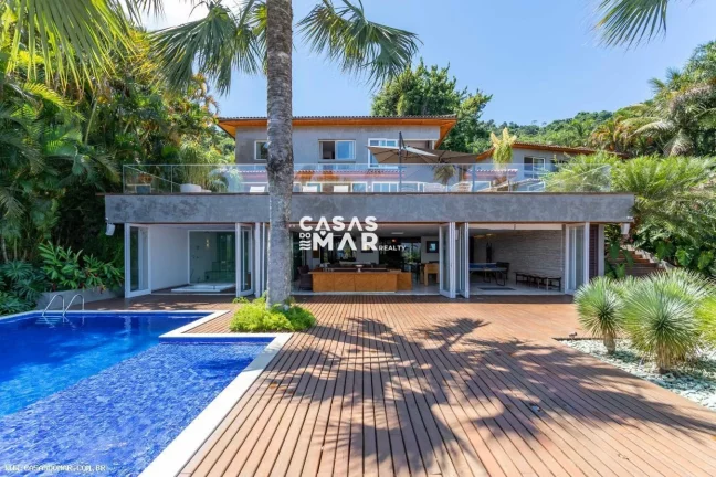 Foto do imóvel Casa Frente Mar para Temporada em Angra dos Reis / RJ no bairro Enseada