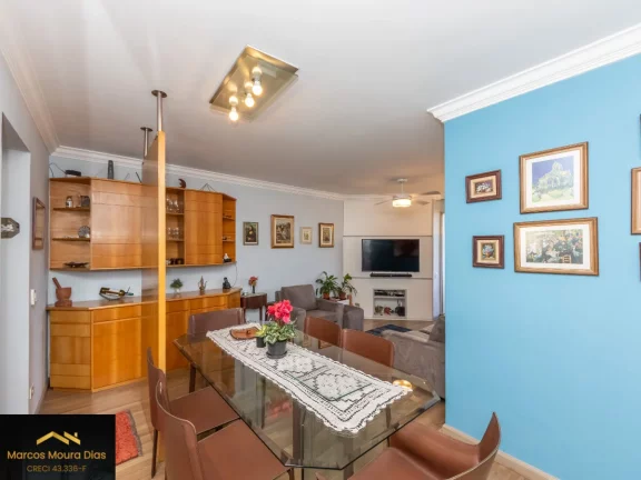 Imagem Apartamento 123m² em Perdizes com 4 Dormitórios ( 1 suíte com varanda) Edifício com Lazer, Portaria 24 hs e Gerador
