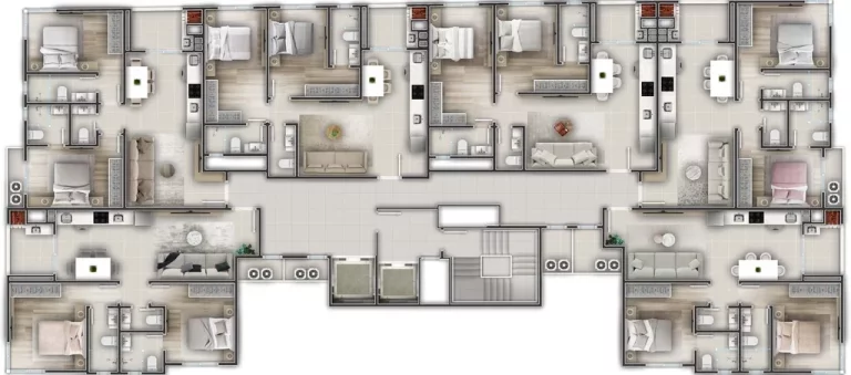 Imagem Bayuquan - Apartamento à venda no bairro Tabuleiro dos Oliveiras - Itapema/SC