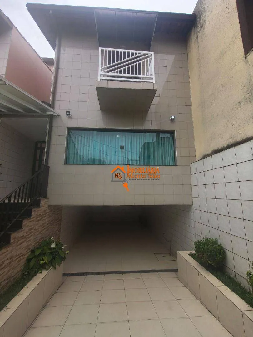 Imagem Sobrado à venda, 206 m² por R$ 830.000,00 - Jardim Valéria - Guarulhos/SP