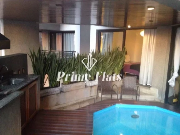 Imagem Flat disponível para venda no Condomínio Edifício The Regent Flat, com 78m², 1 dormitório e 2 vagas