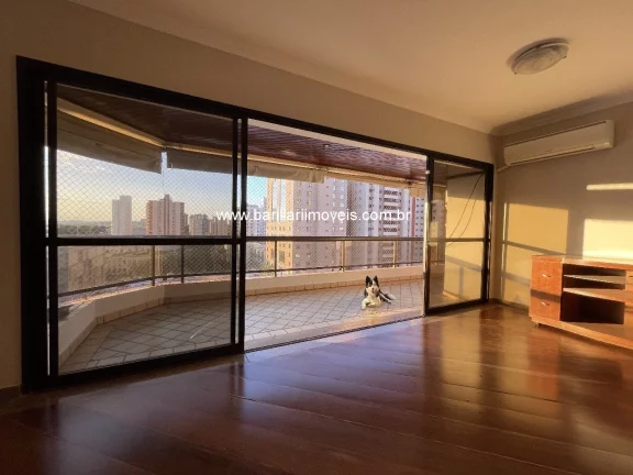 Imagem Apartamento de luxo à venda no coração de Ribeirão Preto-SP, 3 quartos, 1 suíte, 2 salas, 4 banheiros, 2 vagas de garagem.