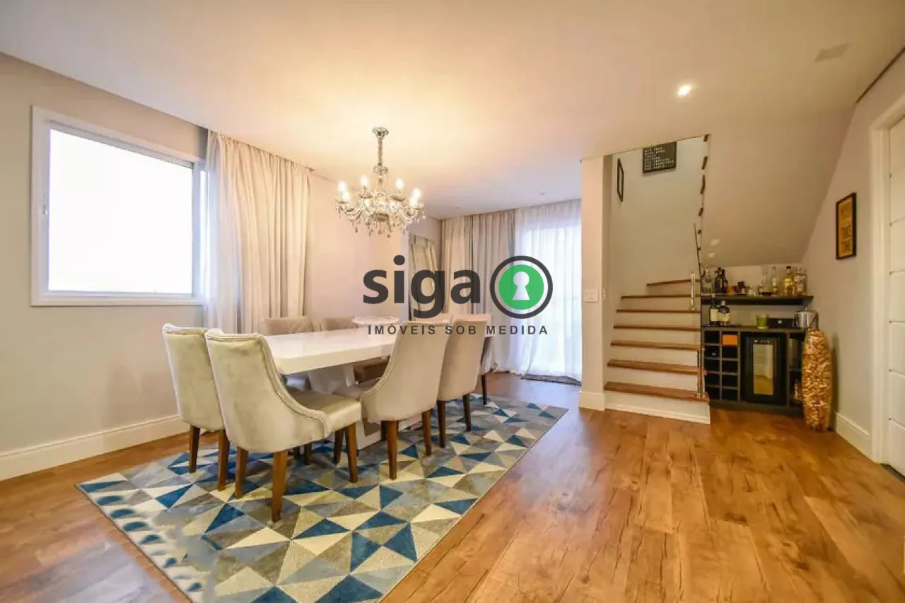 Imagem Cobertura Duplex de 192 m² com 4 Dormitórios, 2 Suítes e 4 Vagas no Morumbi