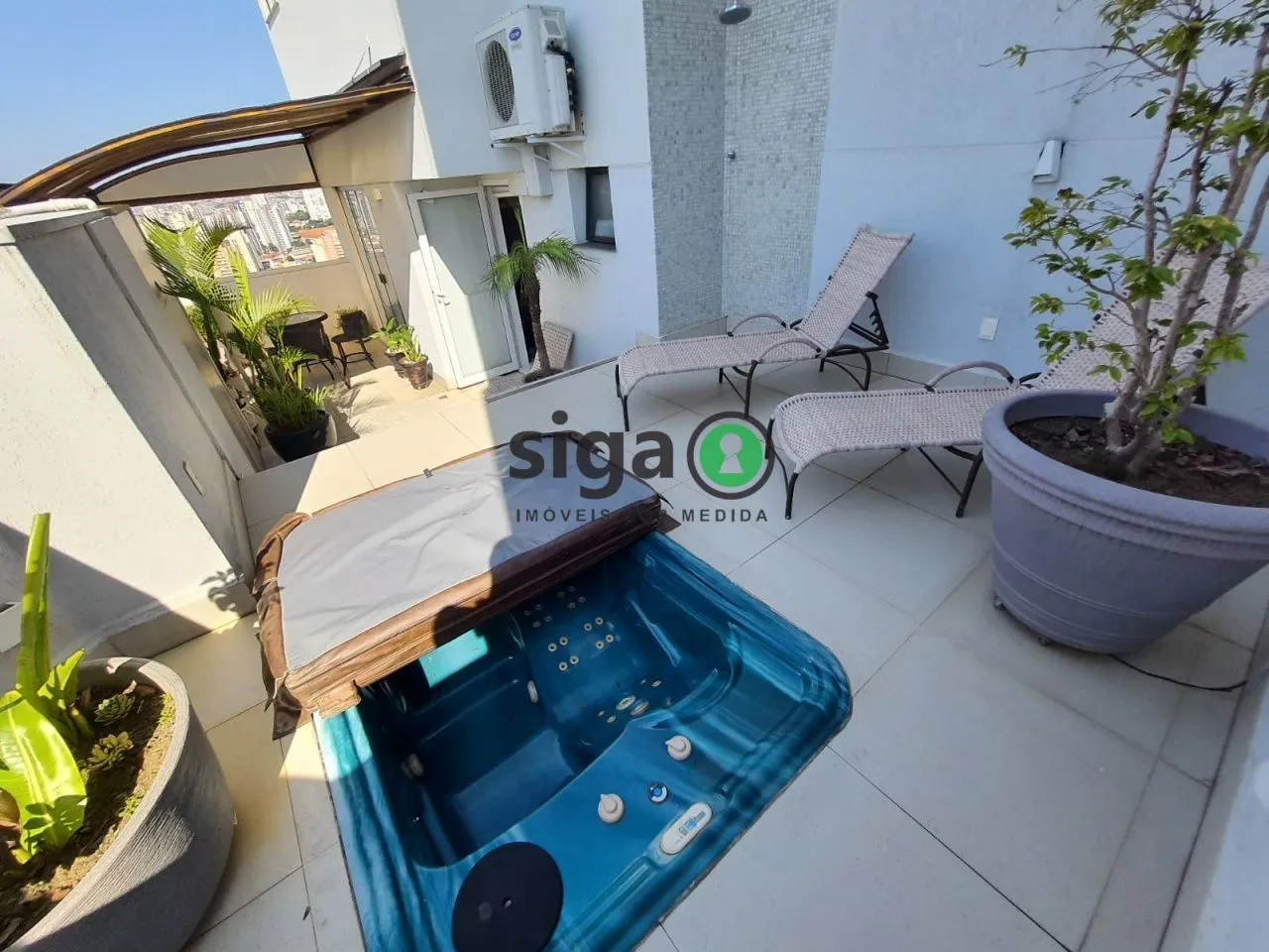 Imagem Cobertura Duplex 162 m² Mobiliada Tatuapé