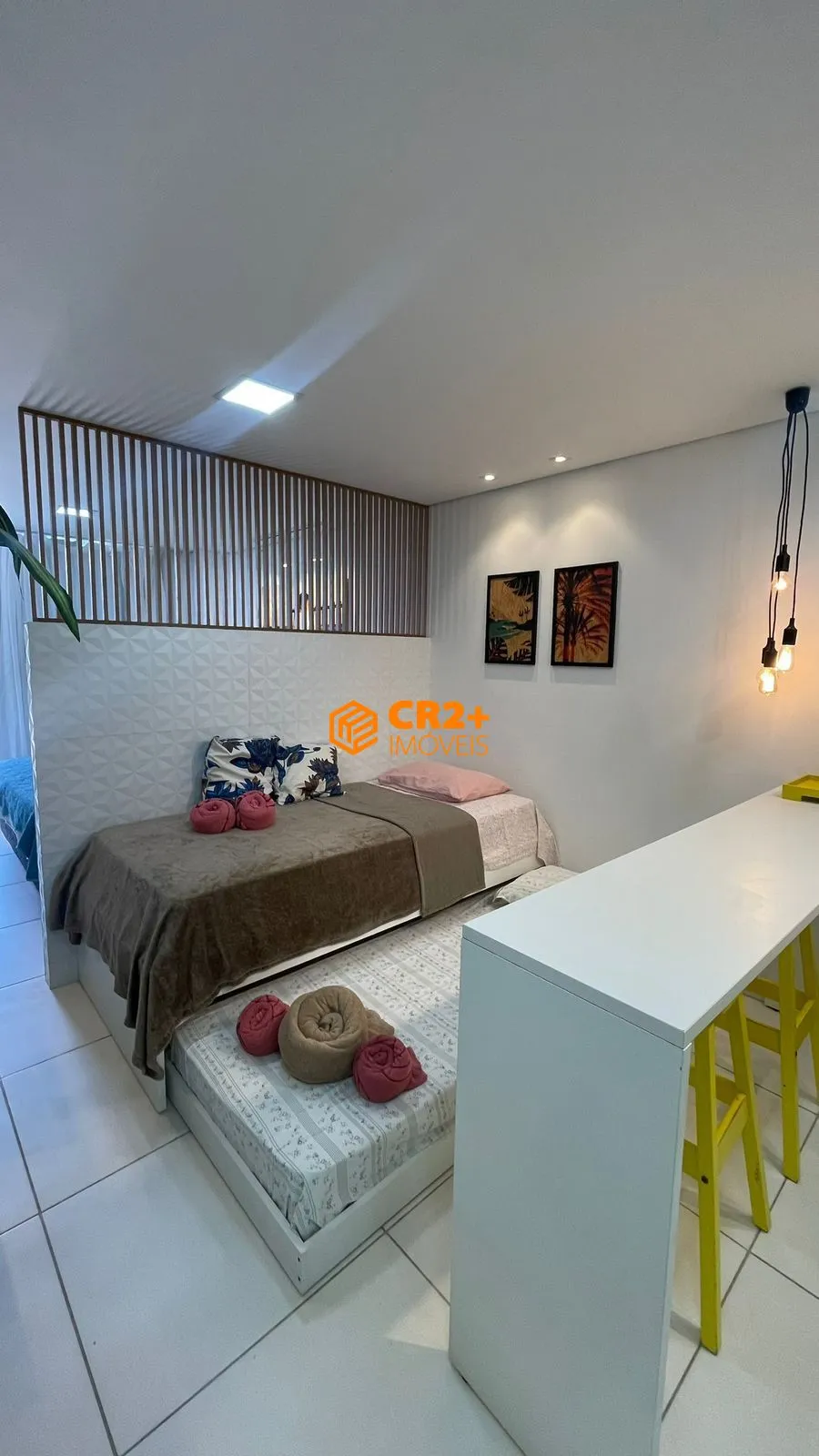 Imagem Vendo Flat Porteira Fechada, frente piscina- 32m²