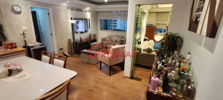 Imagem Apartamento com 2 quartos suite e com cozinha, 106 m², Pompeia, Santos