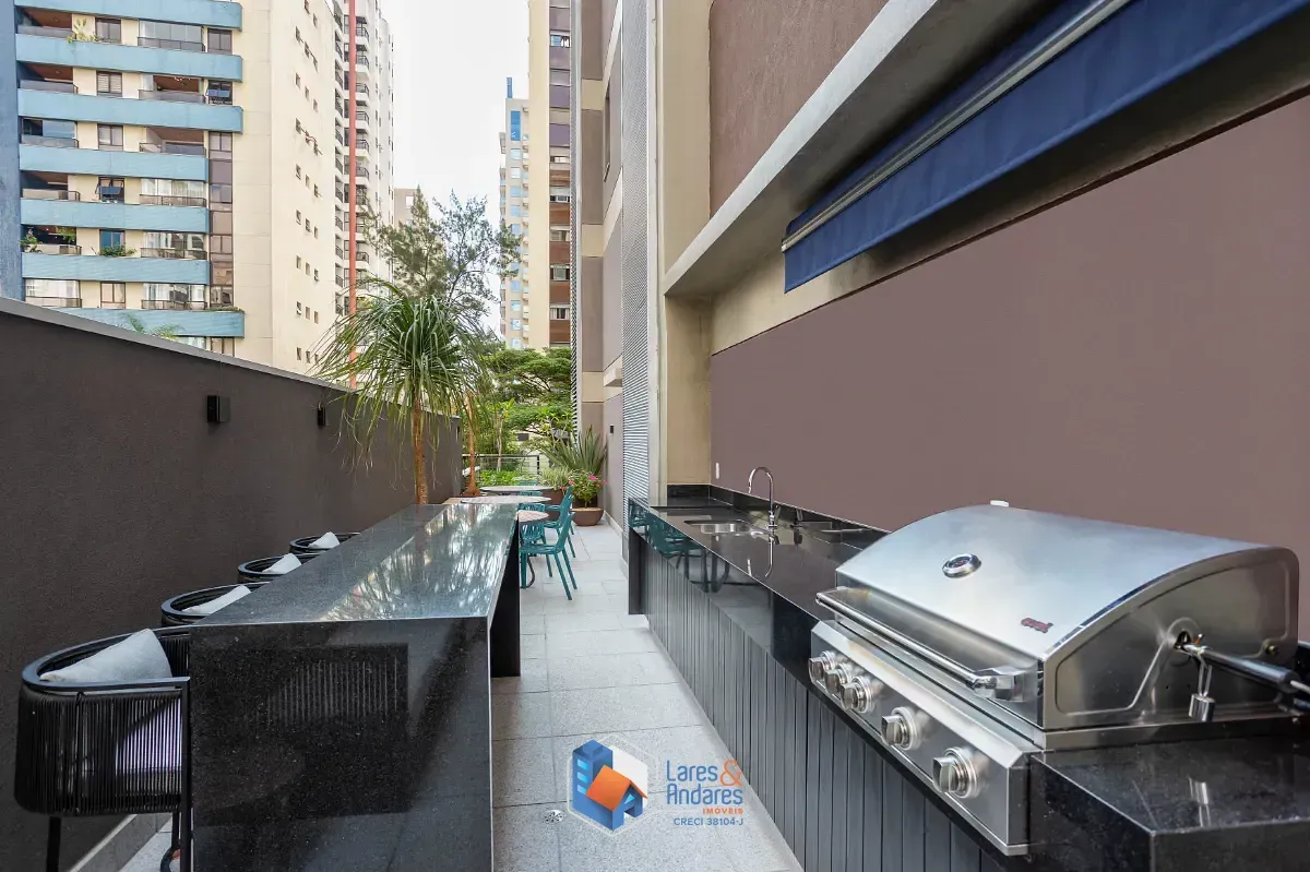 Imagem Apartamento garden para venda em Vila Nova Conceição com 1 quarto, 43m²