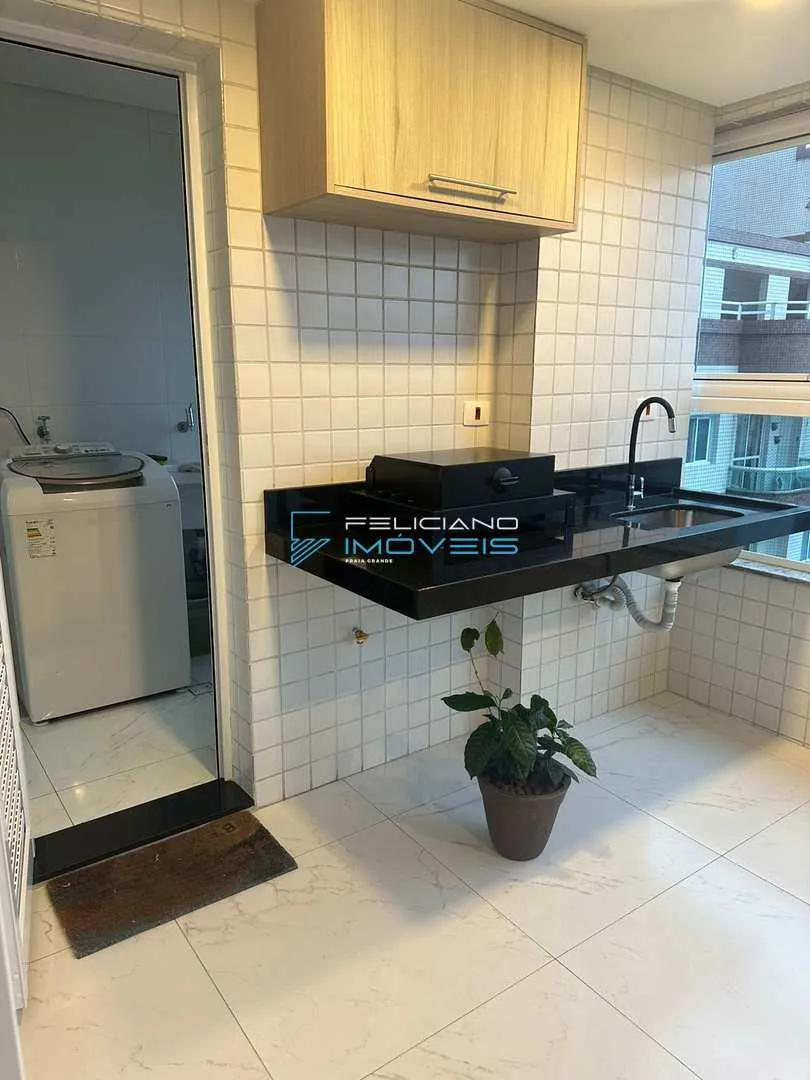 Imagem Apartamento com 2 quartos, Caiçara, Praia Grande - R$ 795 mil, Cod: 2468
