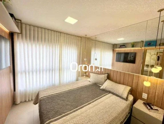 Imagem Apartamento mobiliado com 3 dormitórios à venda, 106 m² por R$ 1.550.000 - Setor Bueno - Goiânia/GO