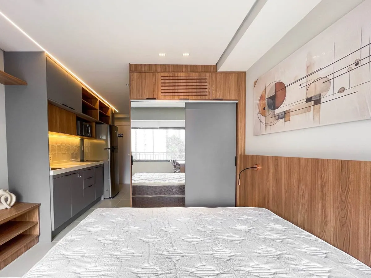 Imagem Apartamento com 1 Quarto para alugar, 29m² - Planalto Paulista