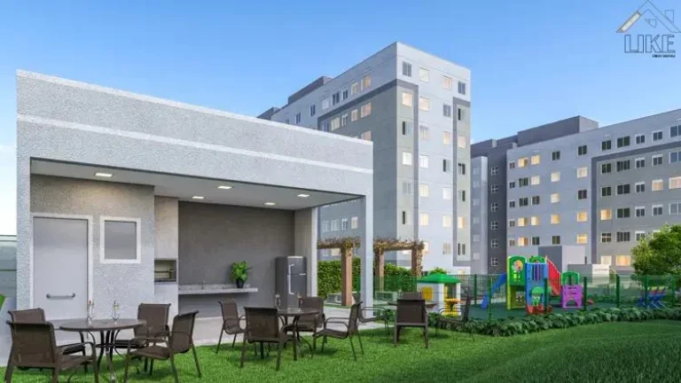 Imagem LANÇAMENTO - ZONA SUL/SJC - Ape de 02 quartos com elevador - de 35,27m² a 38,59m² - Entra no plano do governo