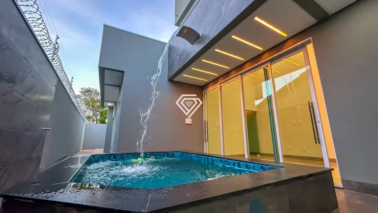 Imagem Casa 3 Suítes, 160m² c/ Lazer na 407 Sul