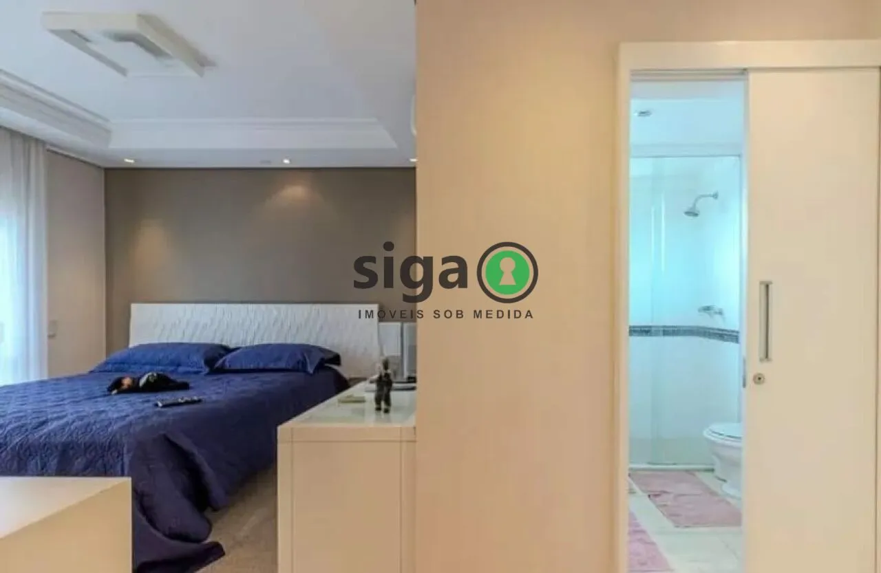 Imagem Apartamento Alto Padrão à Venda no Brooklin - 200m² - 4 Dormitórios - 3 Suítes - 4 Vagas