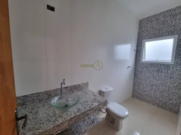 Imagem Casa térrea à venda nova Condomínio Três Marias Piscina com cascata