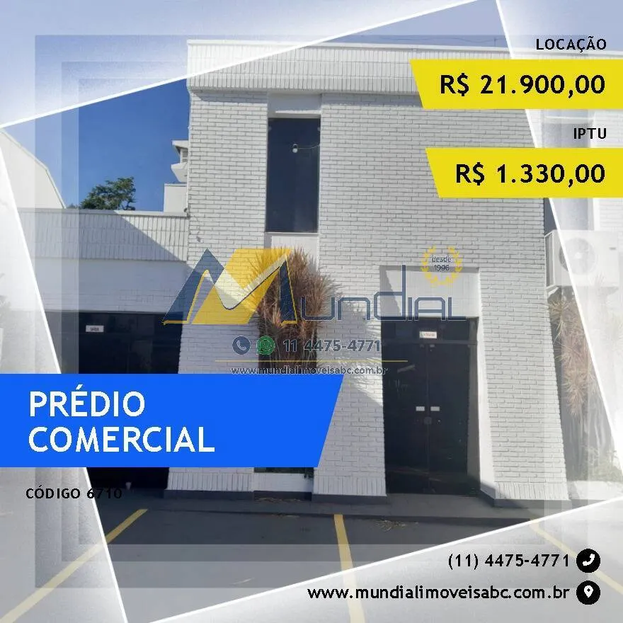 Foto do imóvel Prédio Comercial 600m² à Locação no Centro de São Bernardo