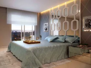 Imagem Apartamento de Luxo no Edifício Gaudi São Caetano: 2 quartos, 1 suíte, 2 banheiros, 2 vagas, 98m² no Barcelona, SP.