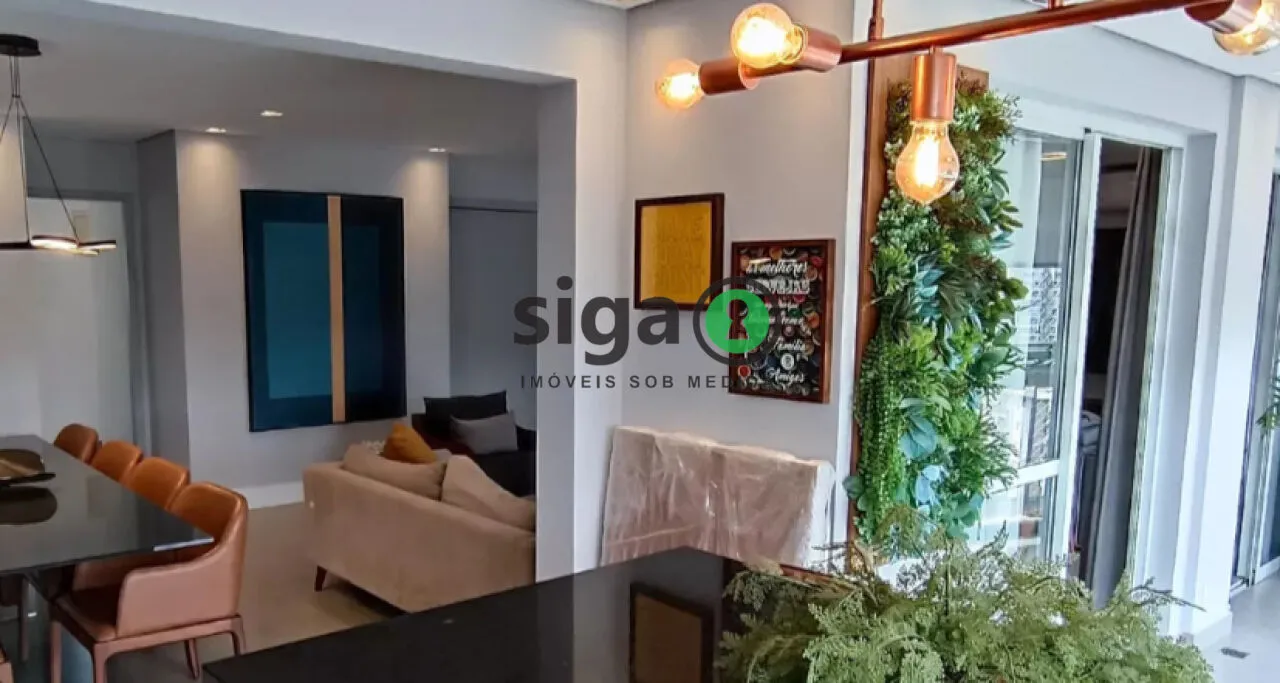 Imagem Apartamento de 173m2, 3 suites e 3 vagas à venda no Panamby