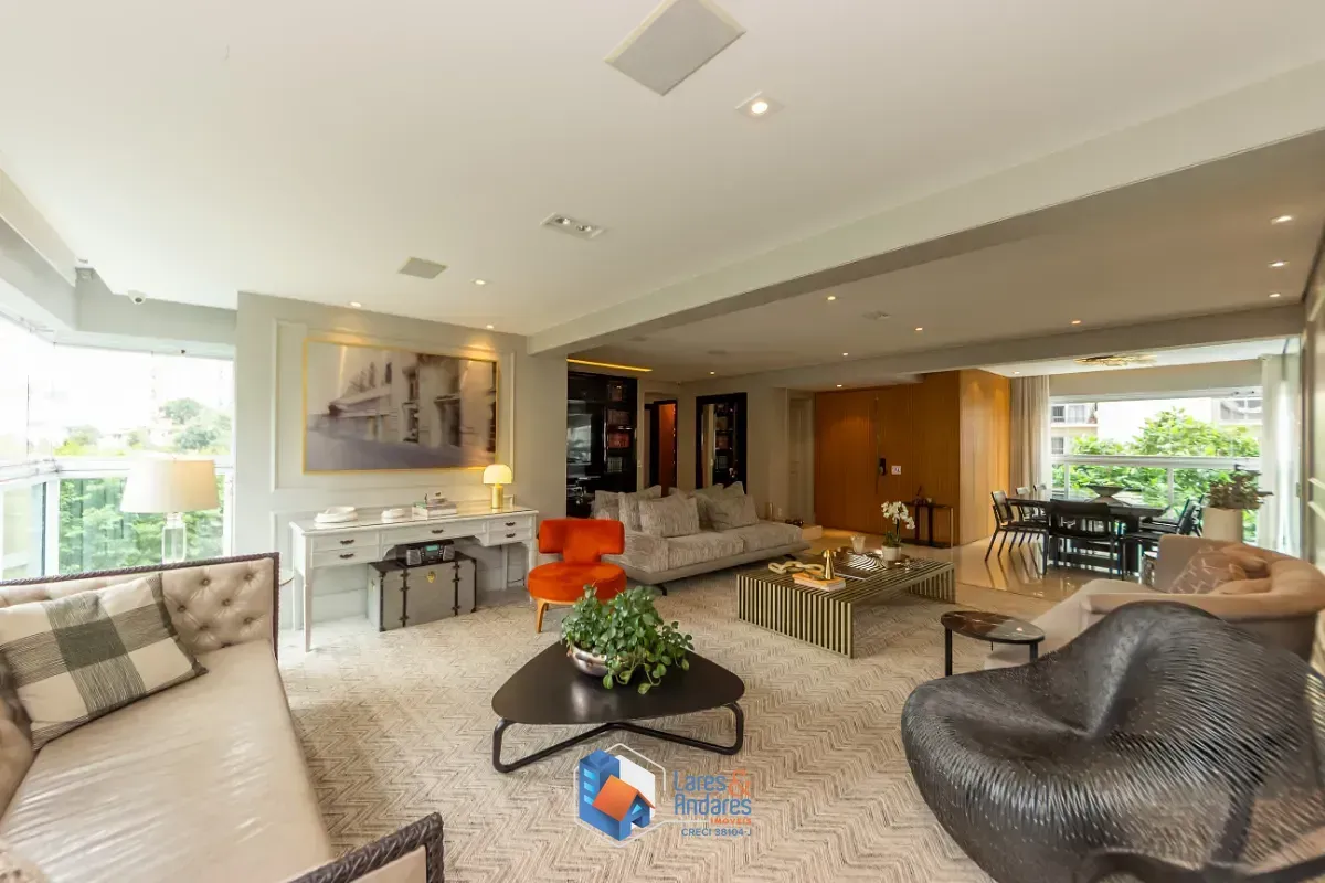 Foto do imóvel Apartamento para venda em Chácara Klabin com 3 quartos, sendo 3 suítes, 198m² em Rua Deputado Joaquim Libânio